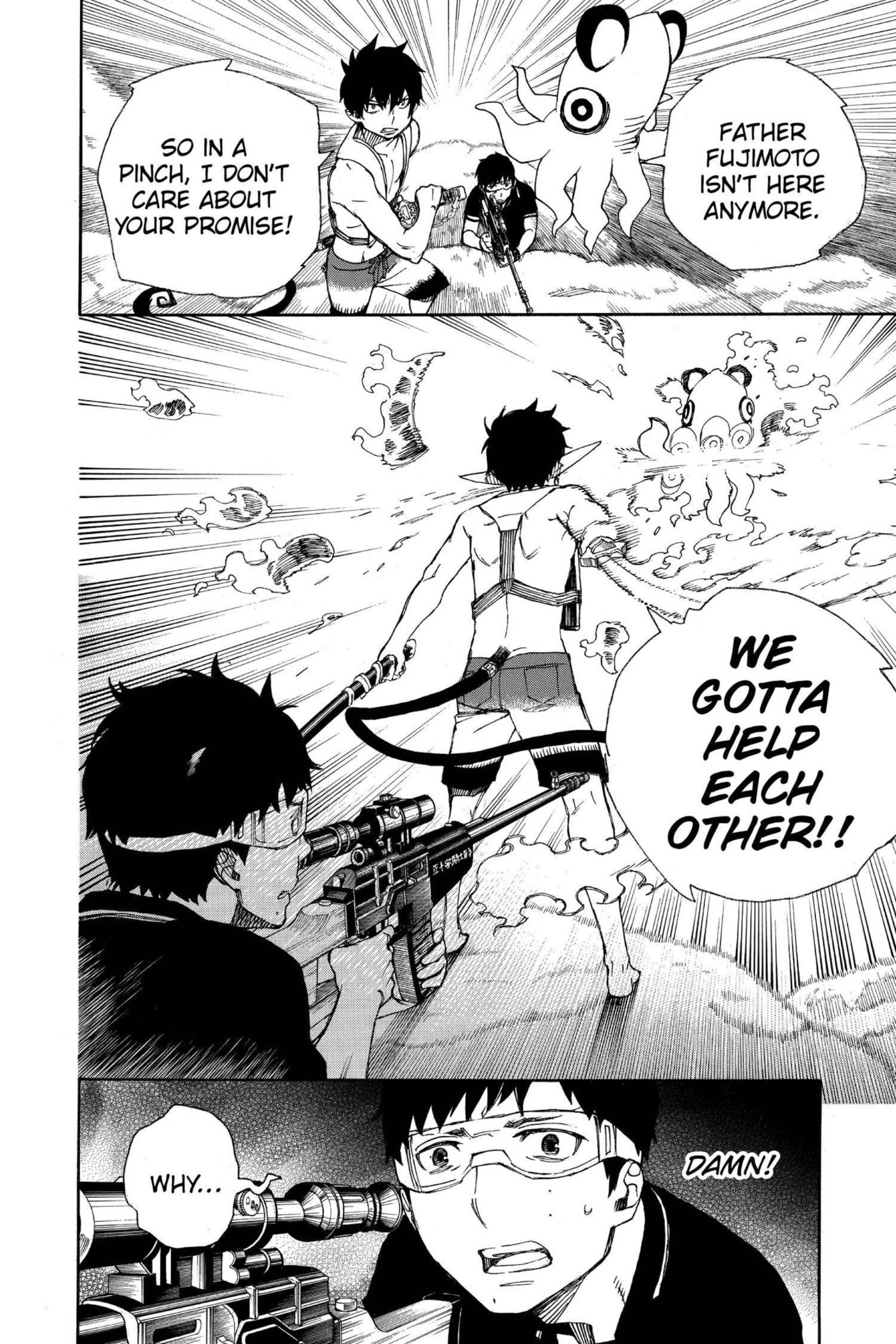 Blue Exorcist Chapter 0 page 165 - 