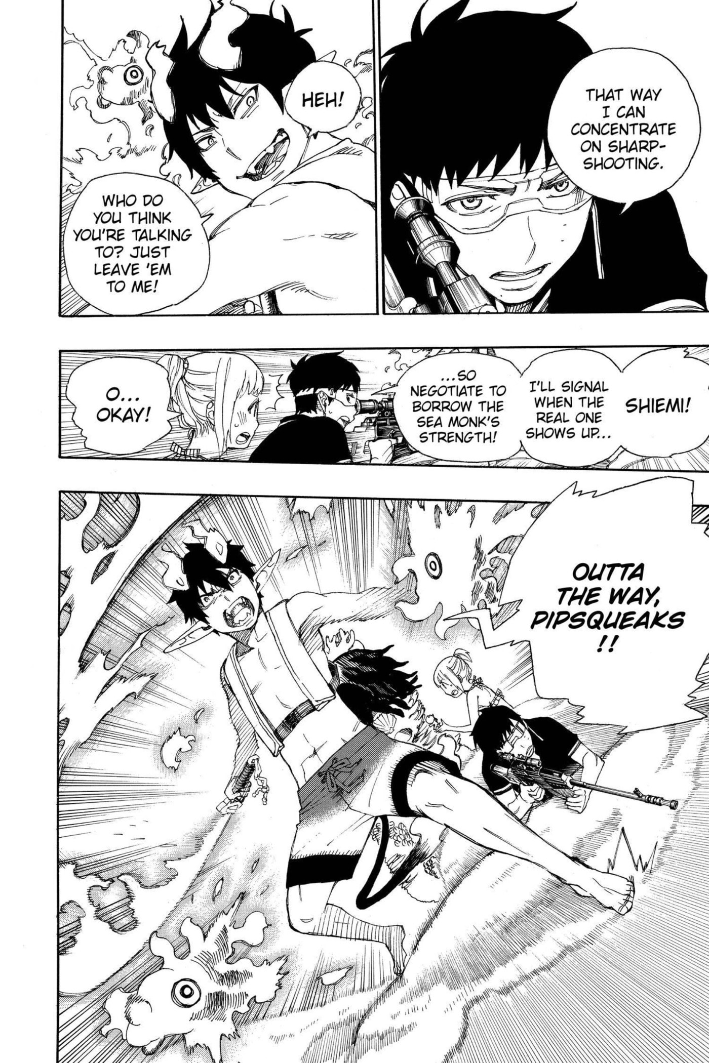 Blue Exorcist Chapter 0 page 167 - 