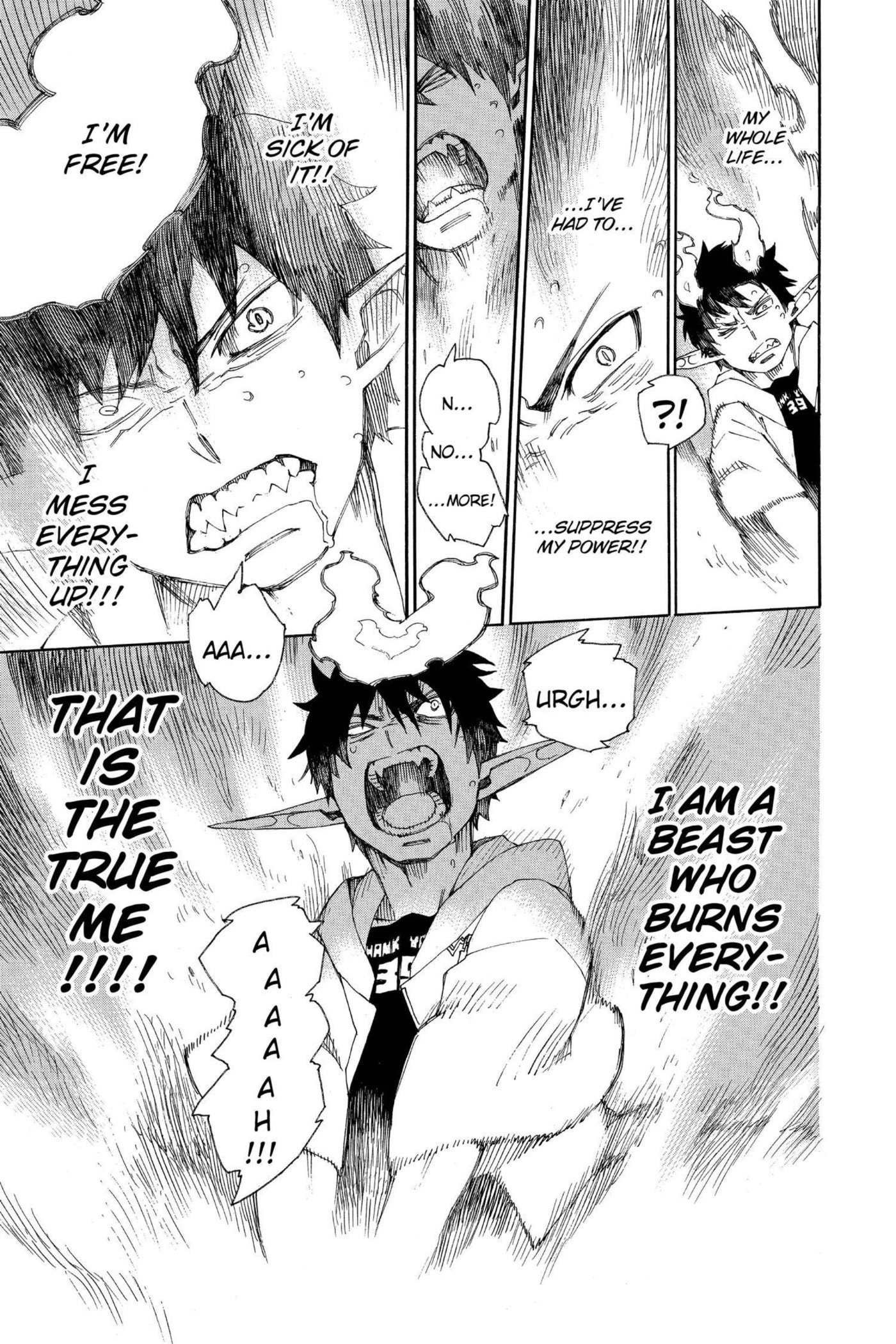 Blue Exorcist Chapter 0 page 18 - 