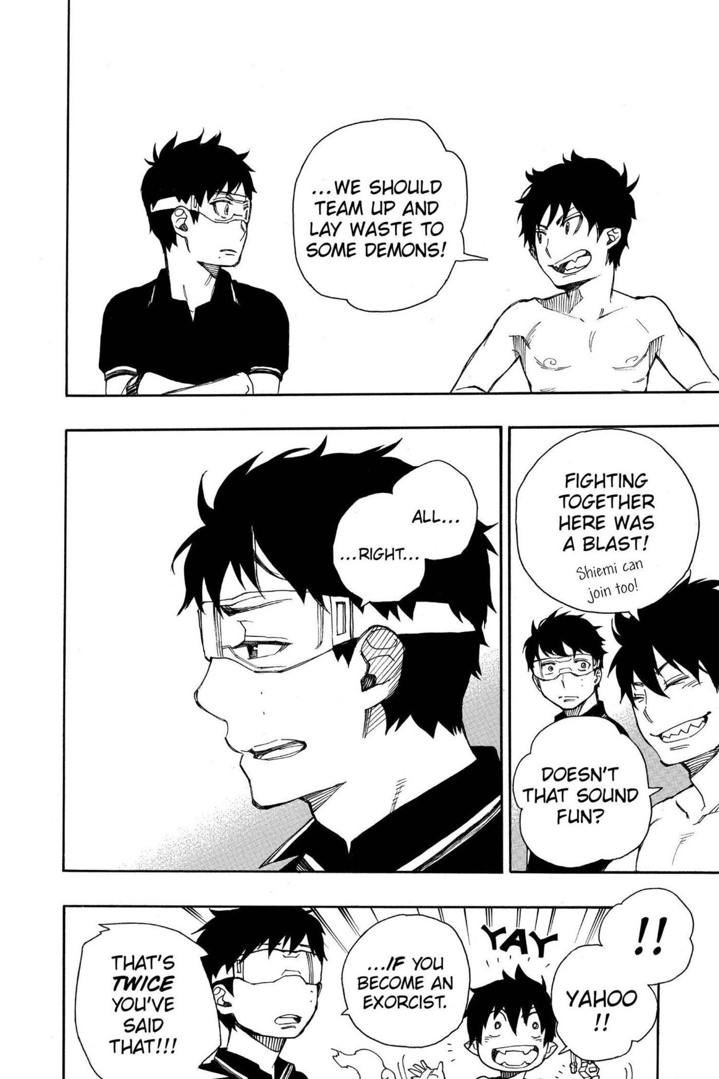 Blue Exorcist Chapter 0 page 175 - 