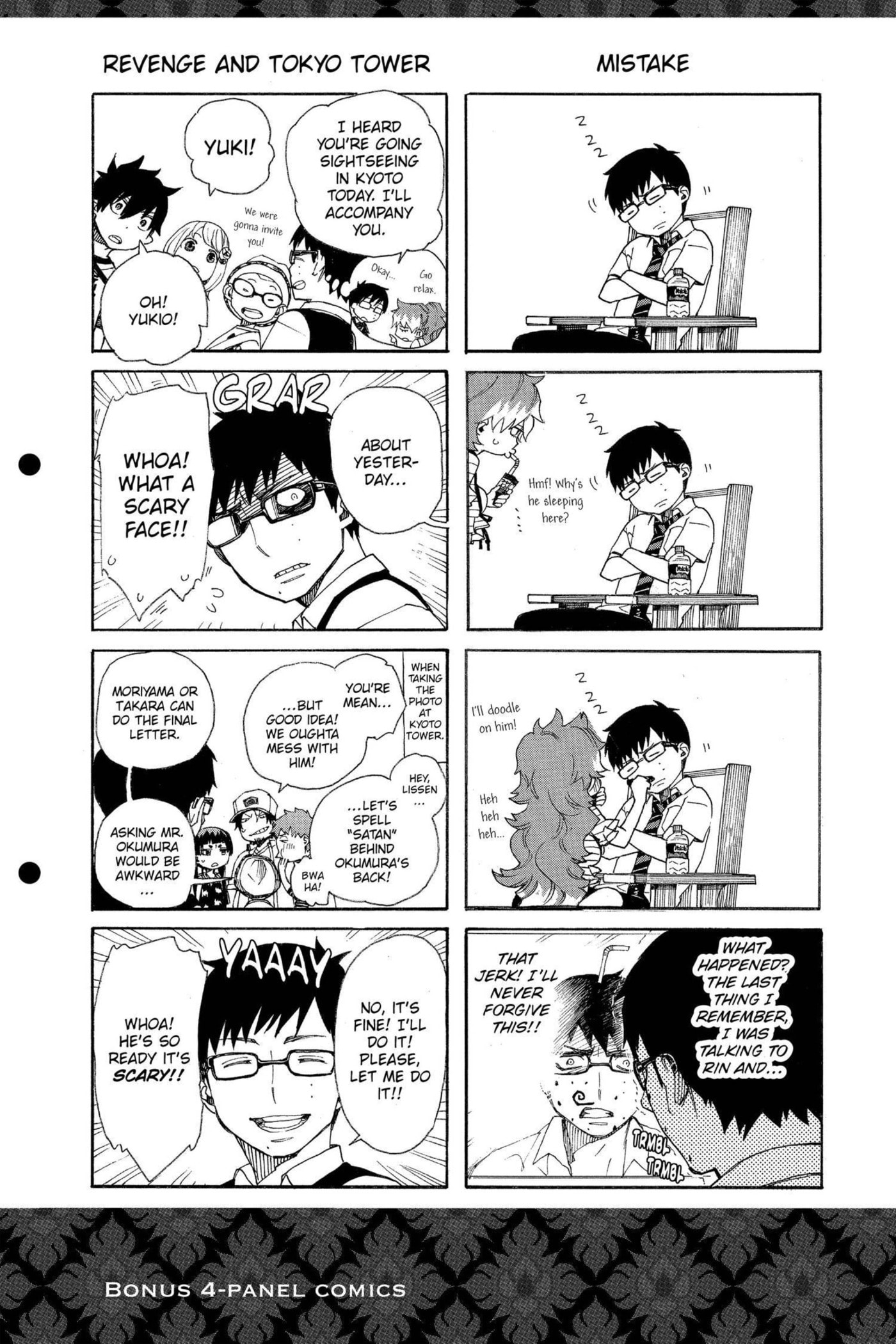 Blue Exorcist Chapter 0 page 182 - 