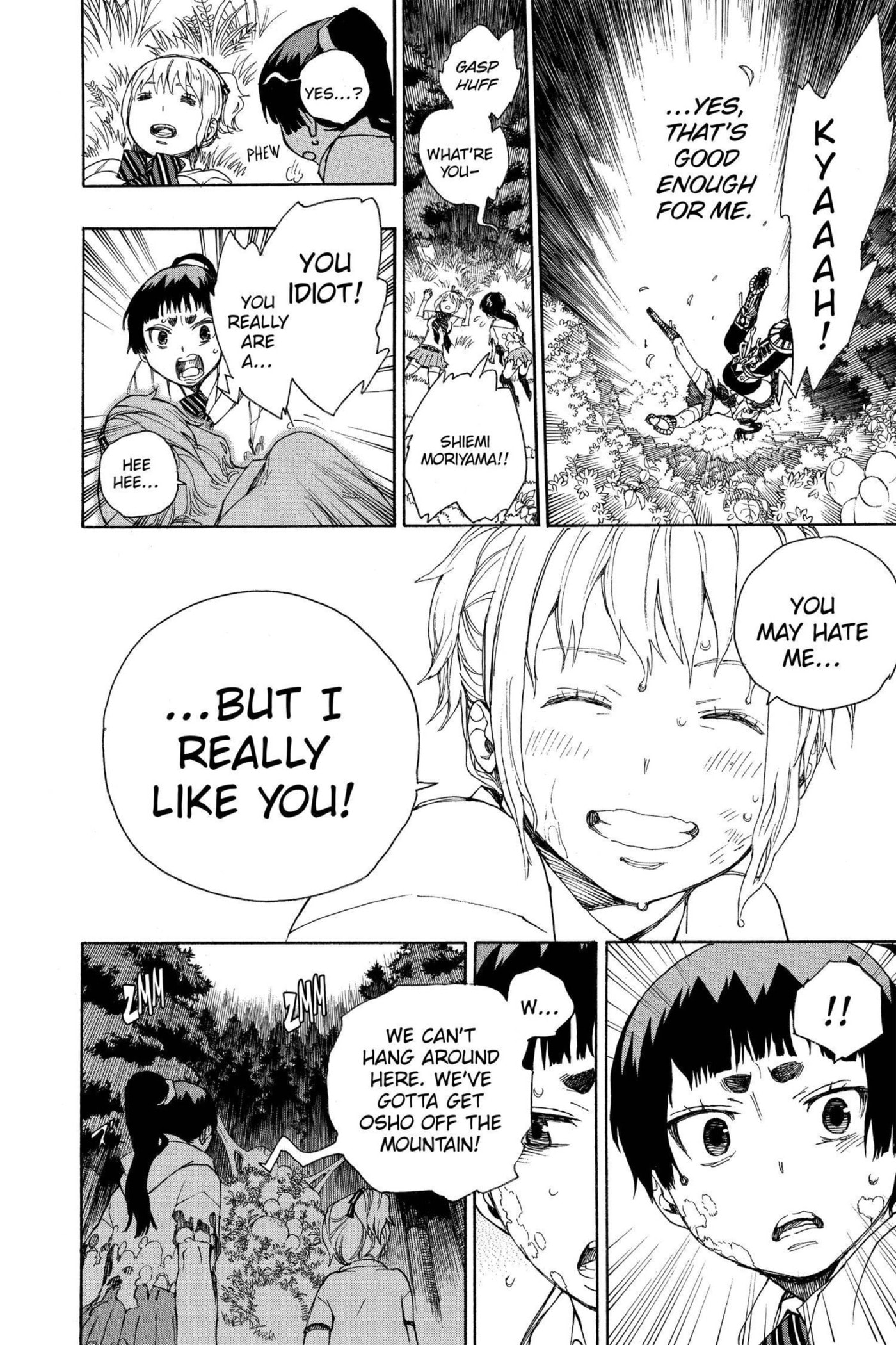 Blue Exorcist Chapter 0 page 25 - 