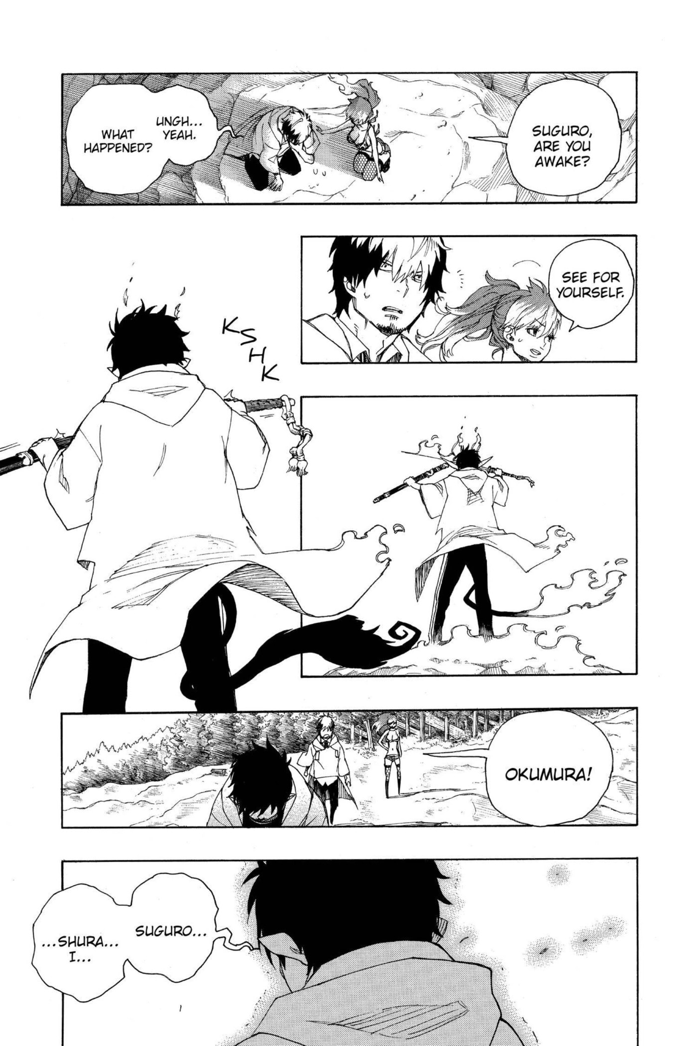 Blue Exorcist Chapter 0 page 32 - 