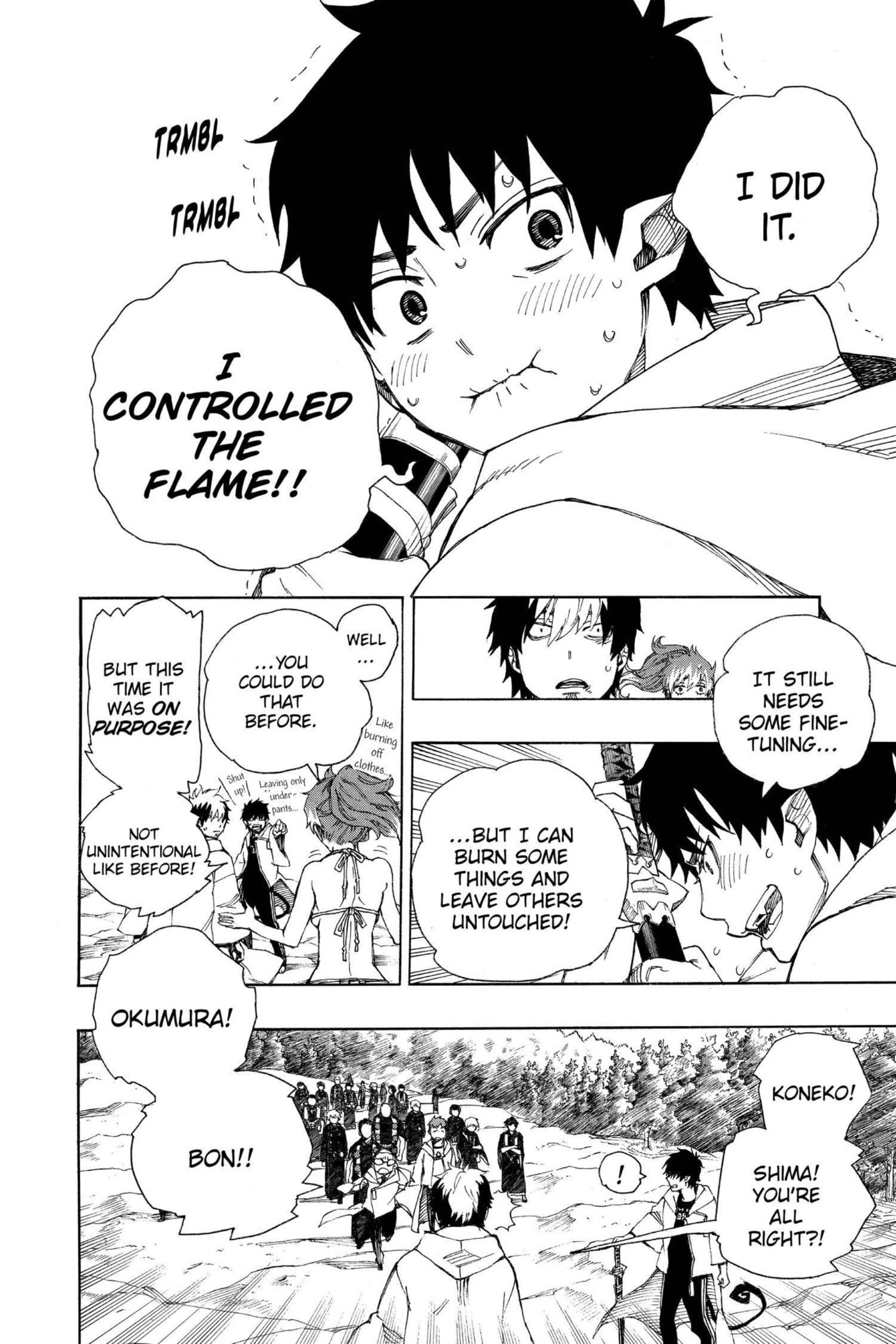 Blue Exorcist Chapter 0 page 33 - 