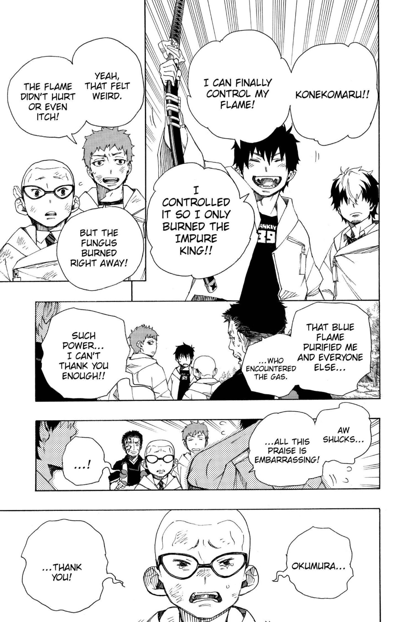 Blue Exorcist Chapter 0 page 34 - 