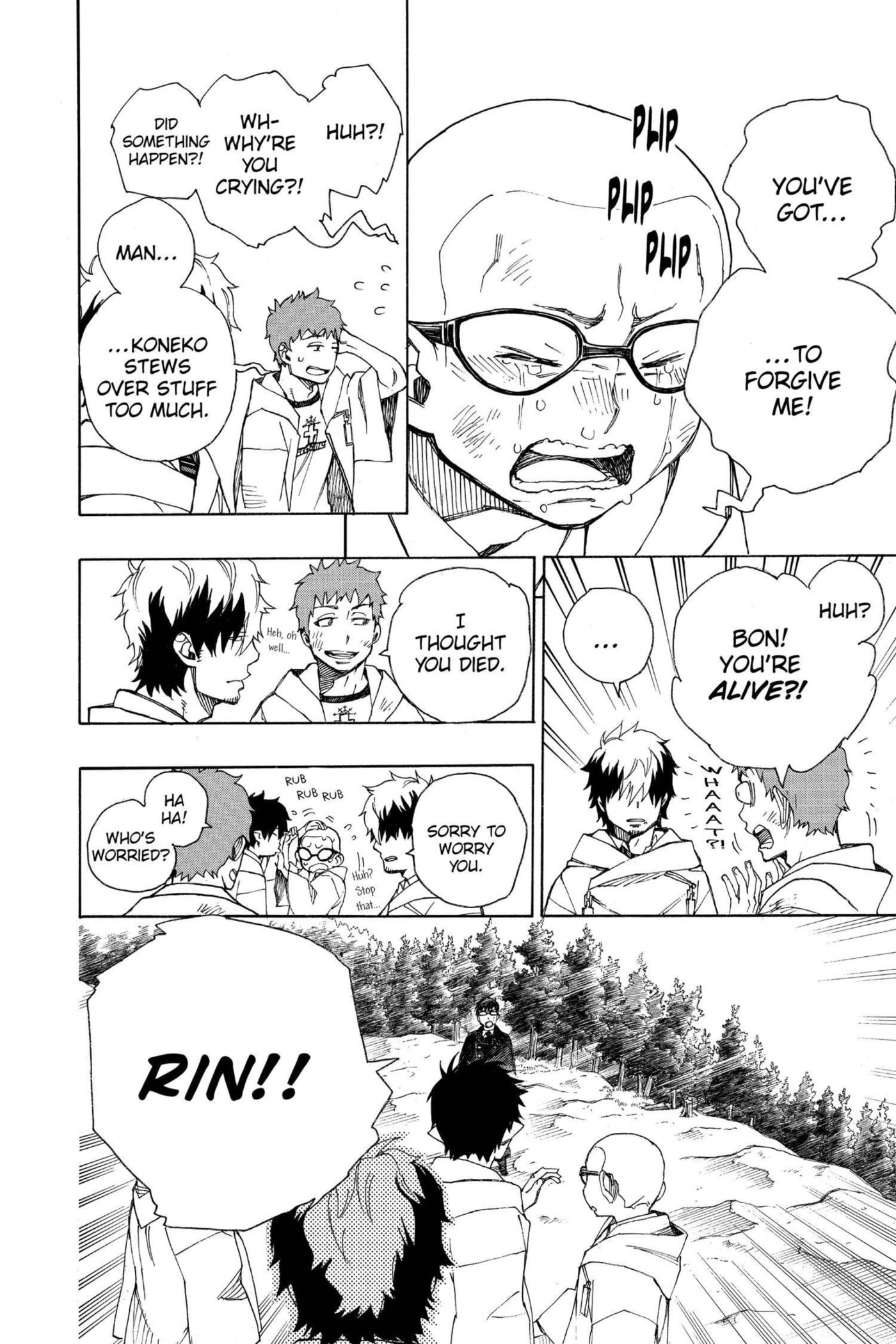 Blue Exorcist Chapter 0 page 35 - 
