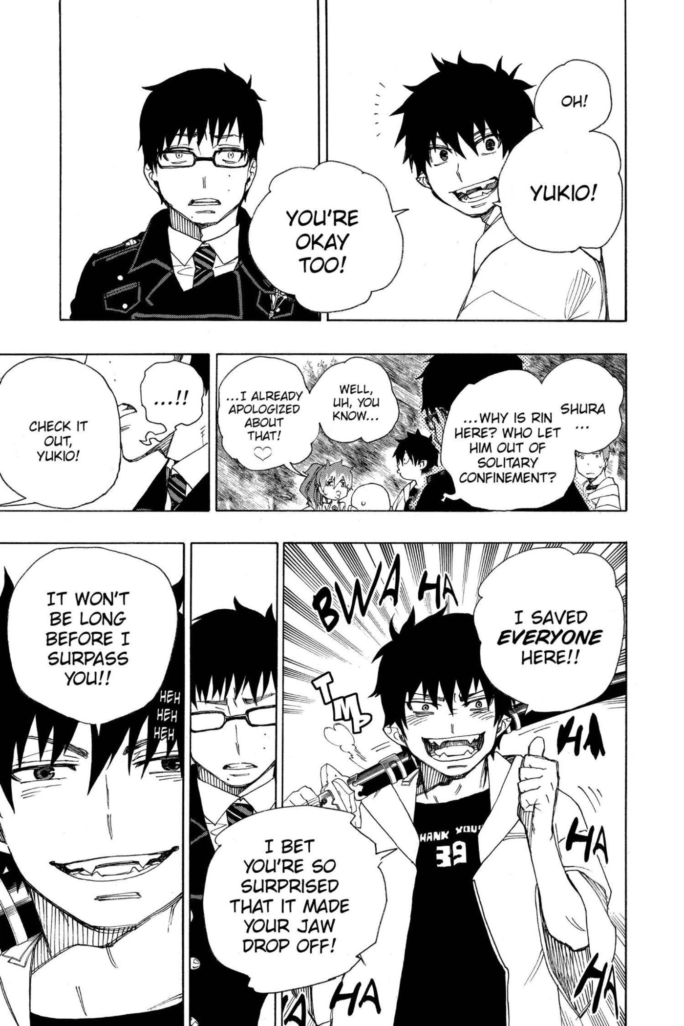 Blue Exorcist Chapter 0 page 36 - 