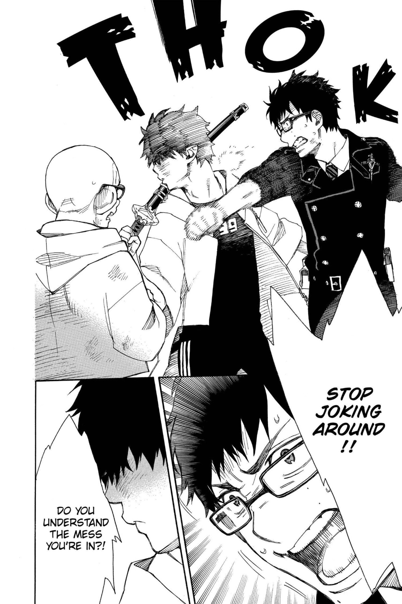 Blue Exorcist Chapter 0 page 37 - 