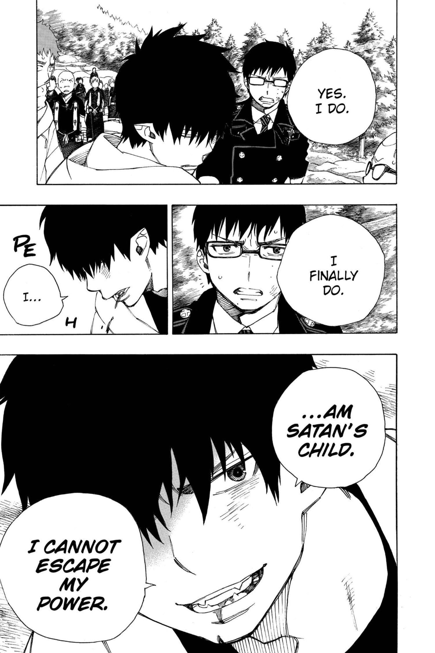 Blue Exorcist Chapter 0 page 38 - 