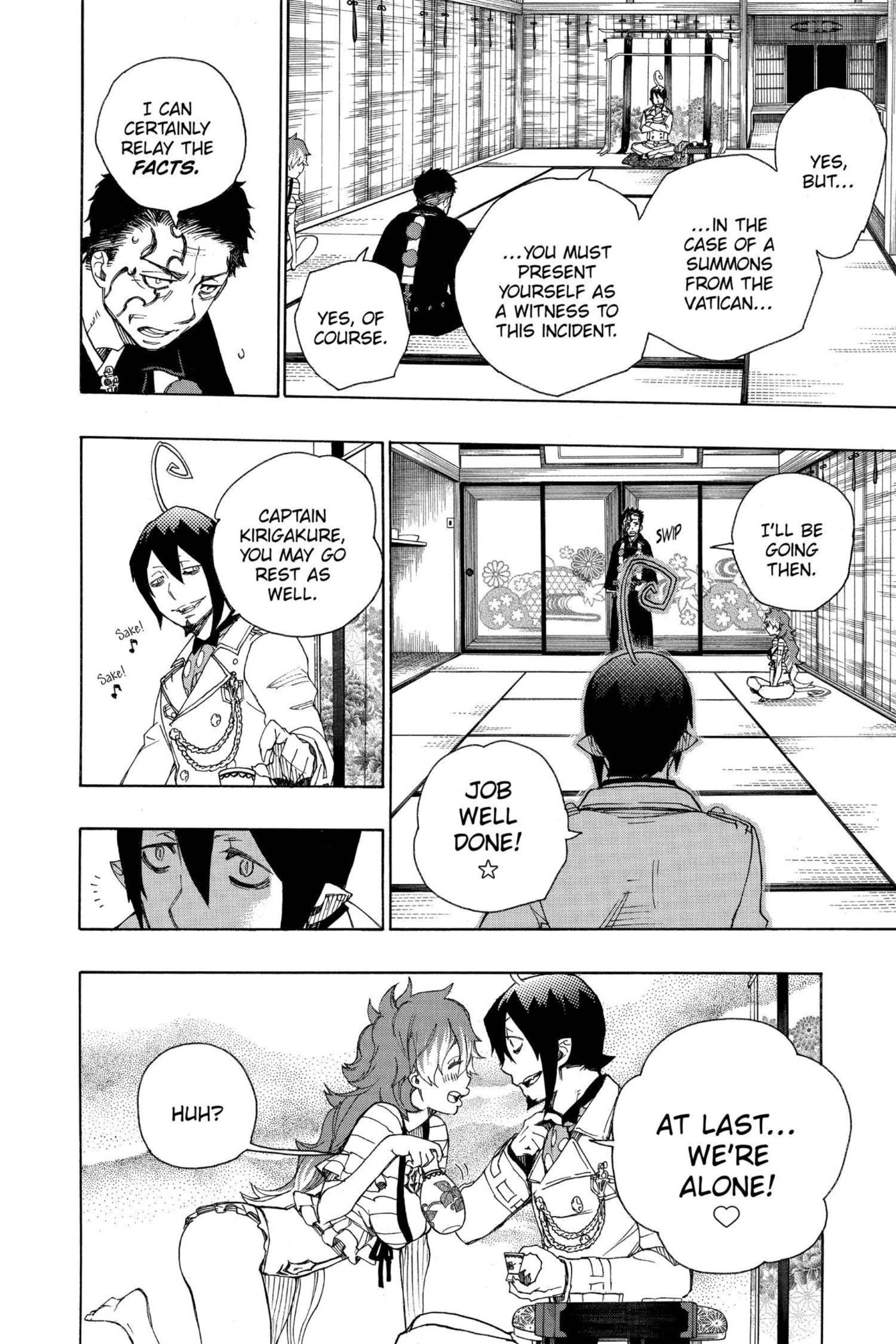 Blue Exorcist Chapter 0 page 55 - 