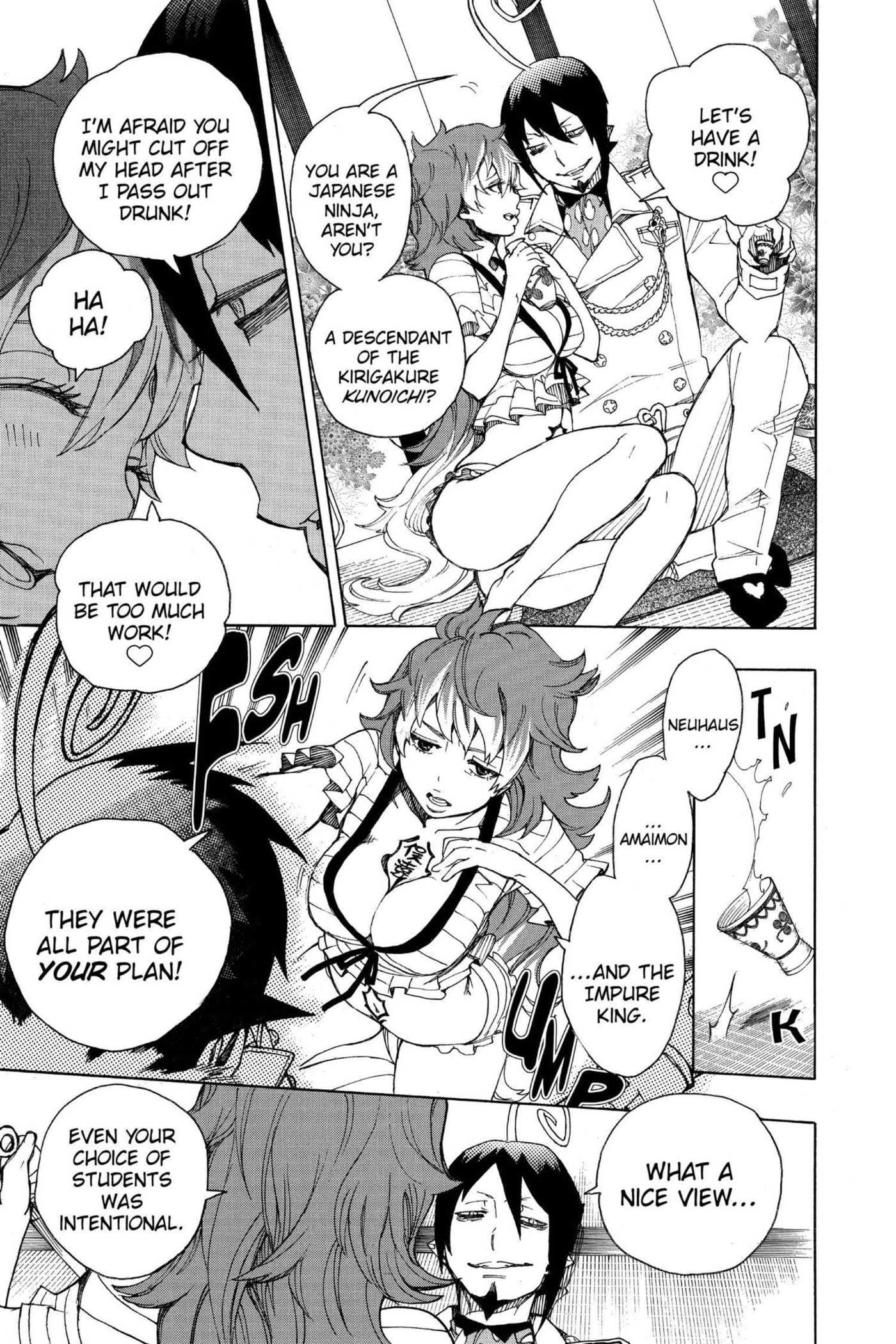 Blue Exorcist Chapter 0 page 56 - 