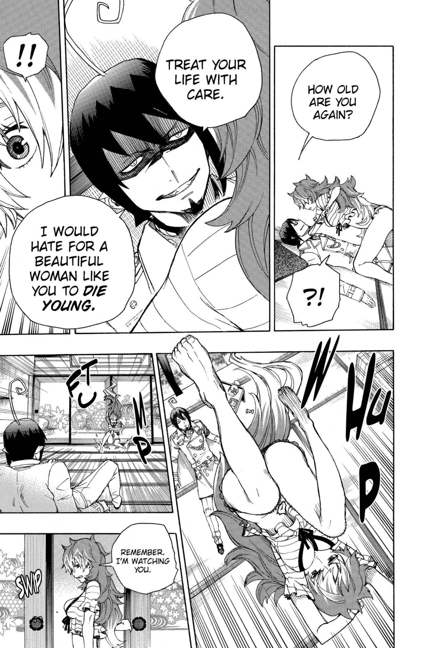 Blue Exorcist Chapter 0 page 58 - 