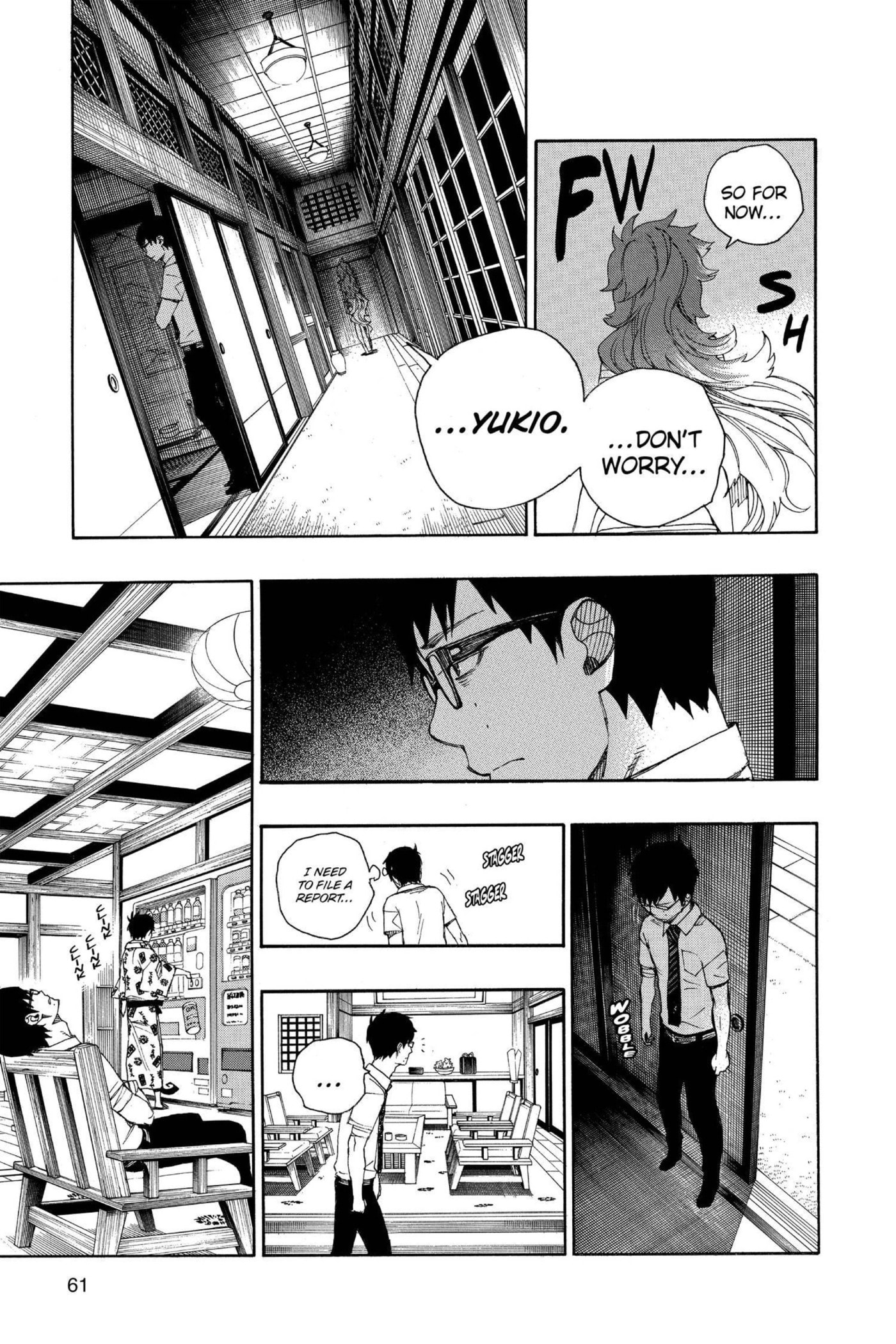 Blue Exorcist Chapter 0 page 60 - 