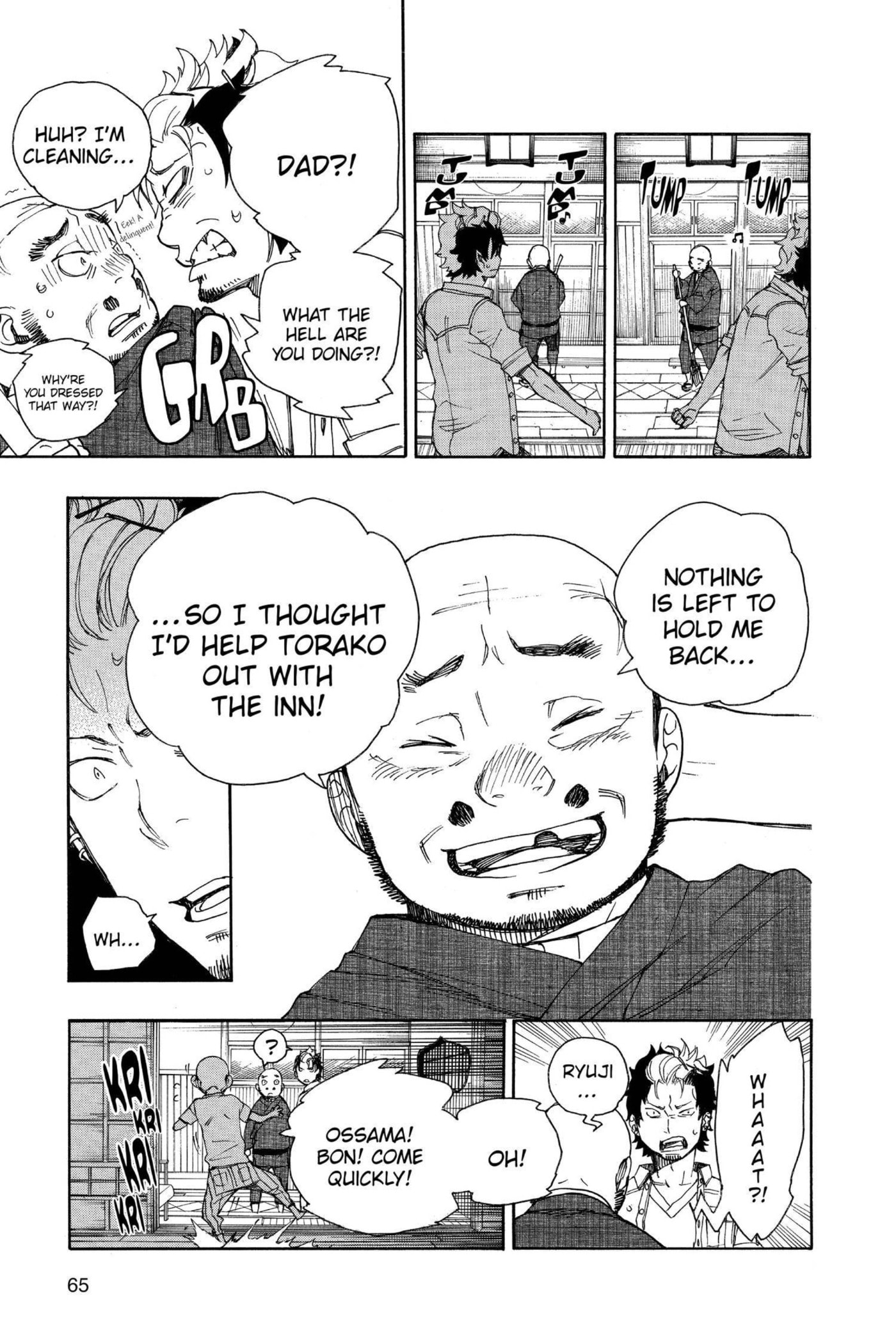 Blue Exorcist Chapter 0 page 64 - 
