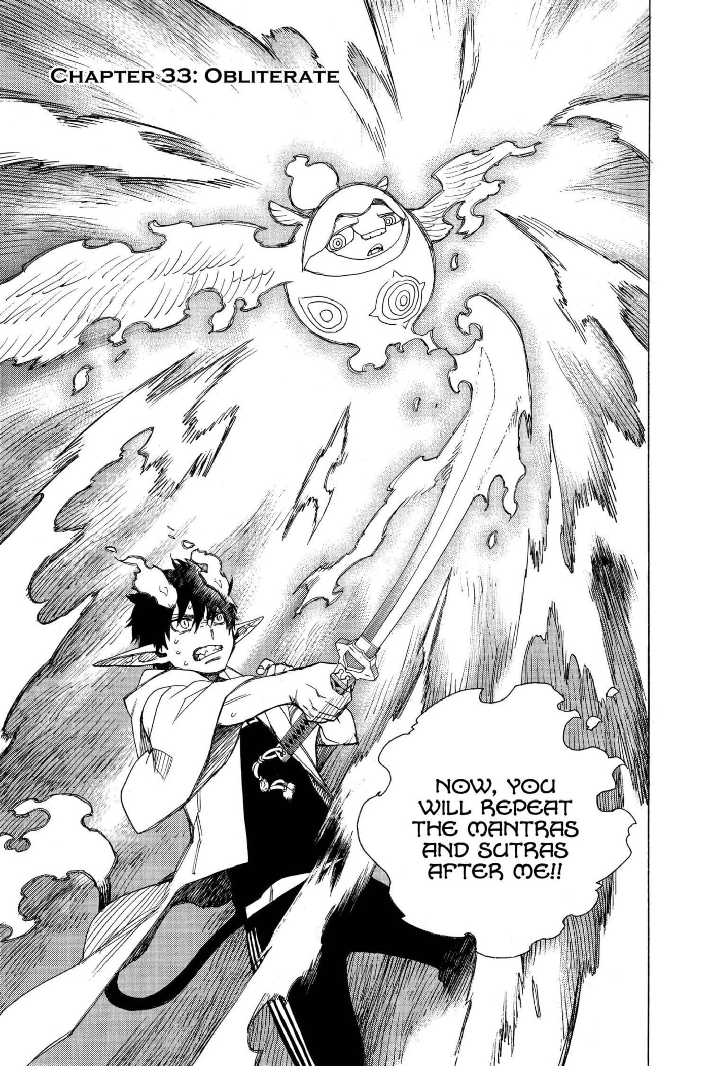 Blue Exorcist Chapter 0 page 8 - 