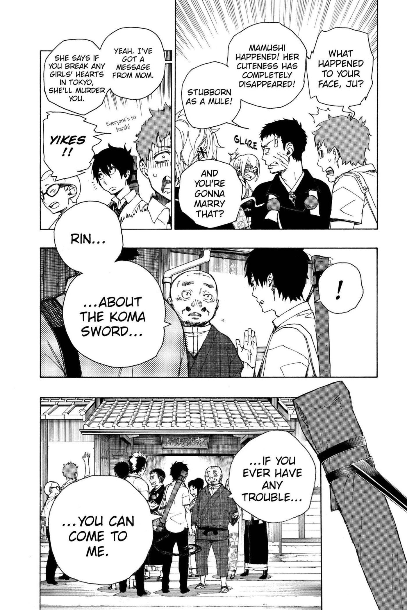 Blue Exorcist Chapter 0 page 81 - 