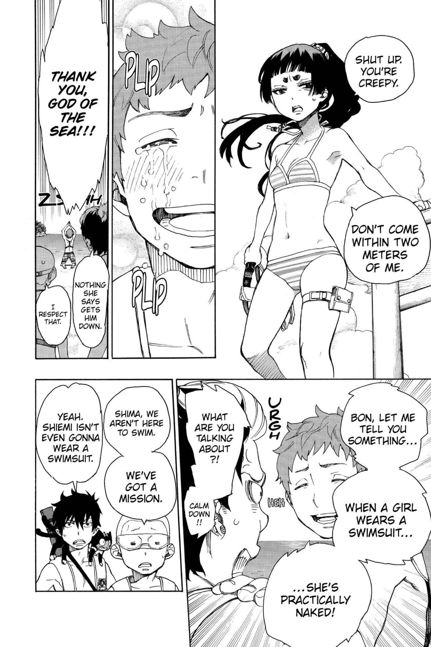 Blue Exorcist Chapter 0 page 87 - 