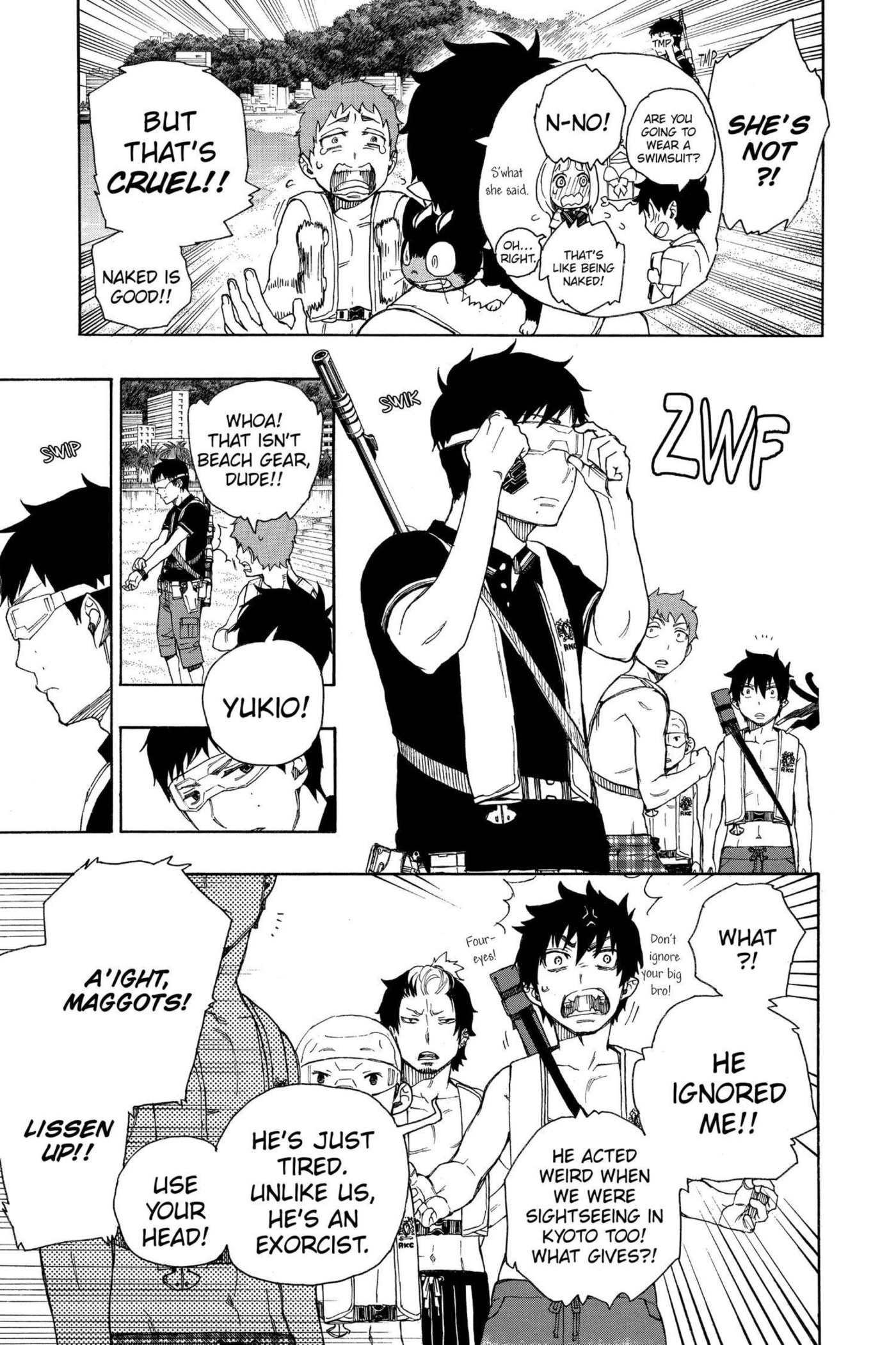 Blue Exorcist Chapter 0 page 88 - 