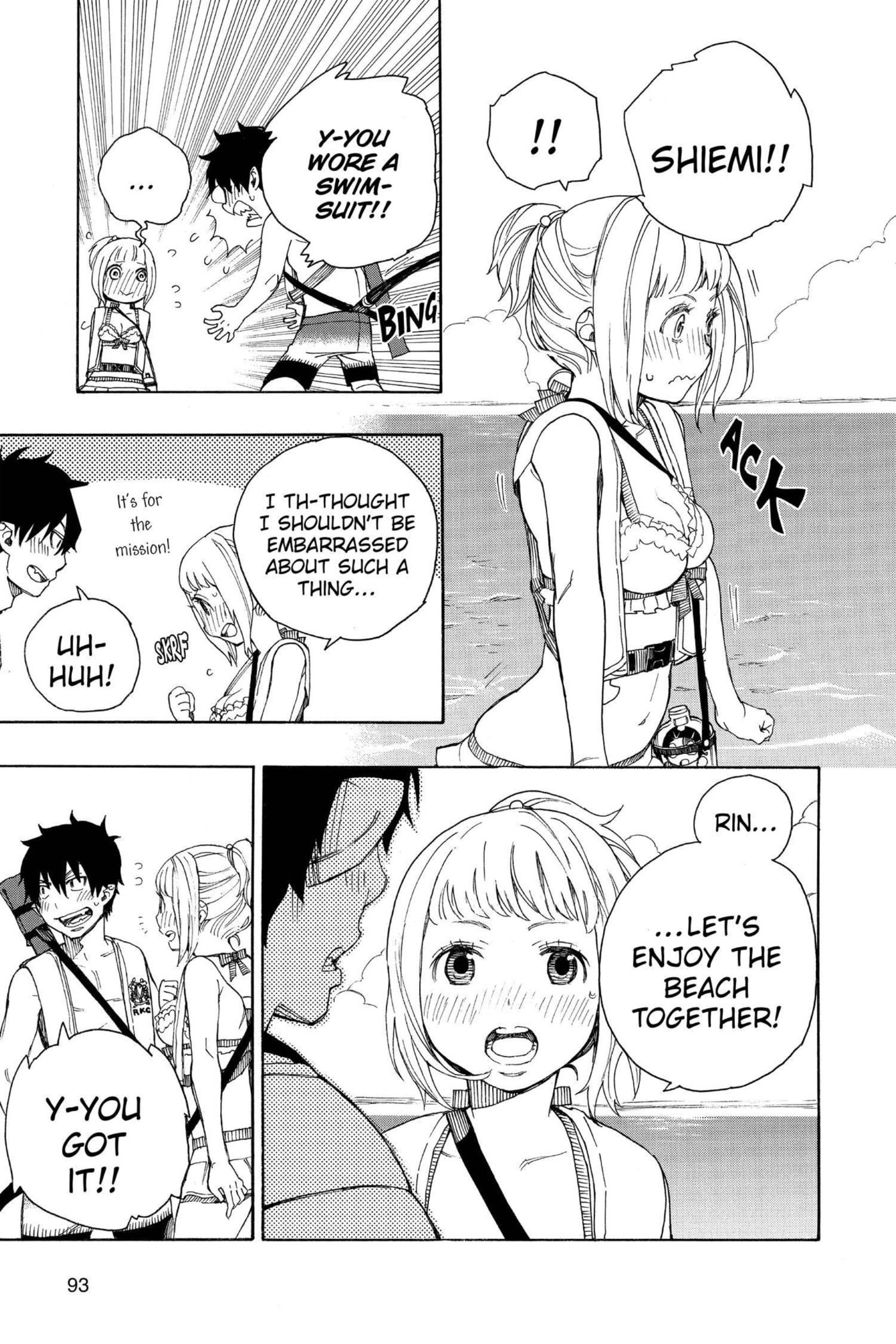 Blue Exorcist Chapter 0 page 92 - 