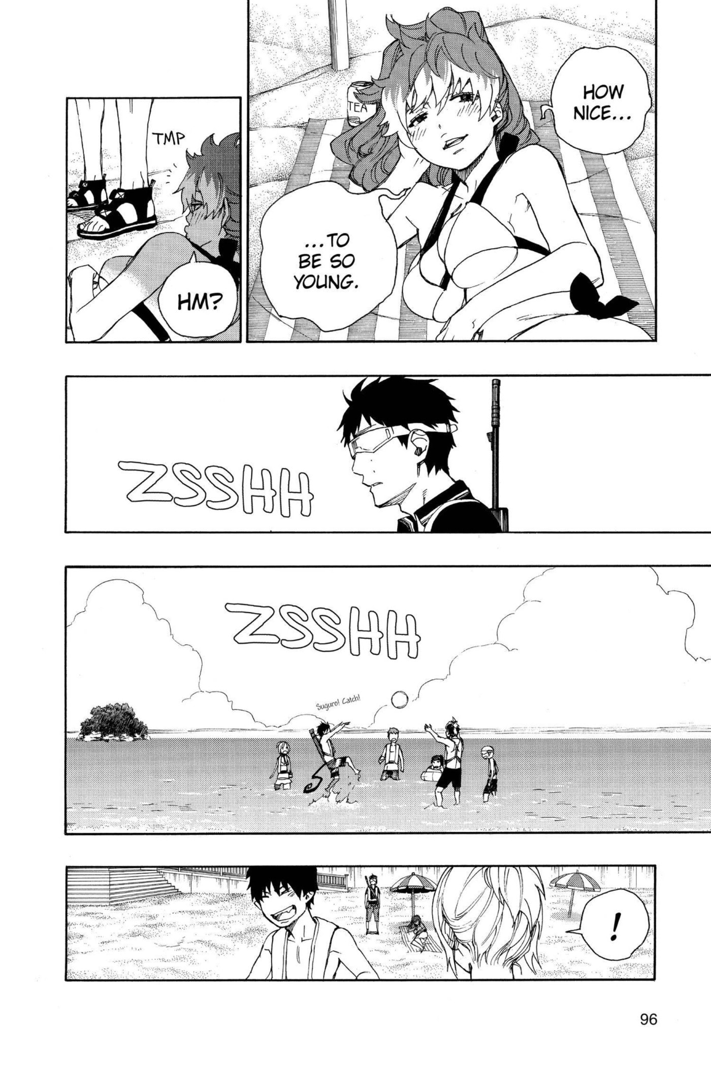 Blue Exorcist Chapter 0 page 95 - 