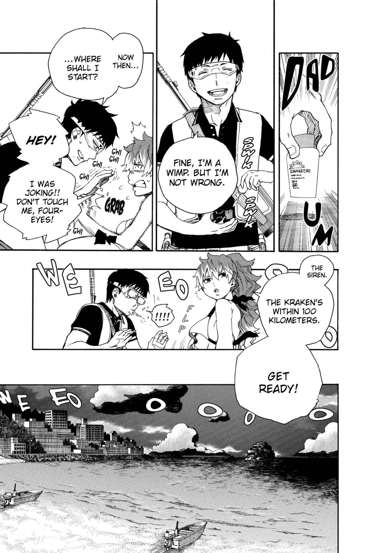 Blue Exorcist Chapter 0 page 98 - 