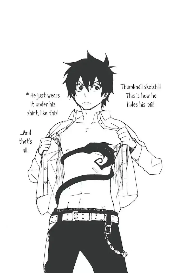 Blue Exorcist Chapter 1.1 page 12 - 