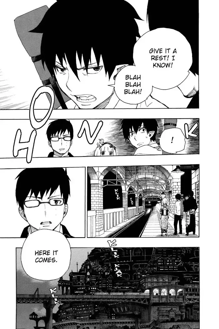 Blue Exorcist Chapter 1.2 page 11 - 