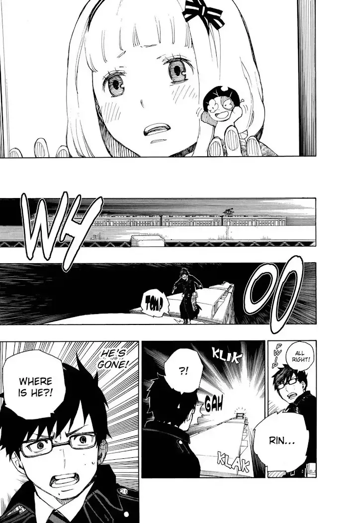 Blue Exorcist Chapter 1.2 page 19 - 