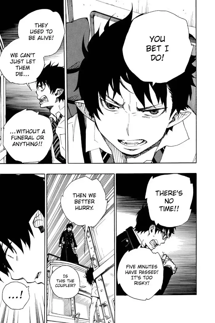 Blue Exorcist Chapter 1.2 page 21 - 