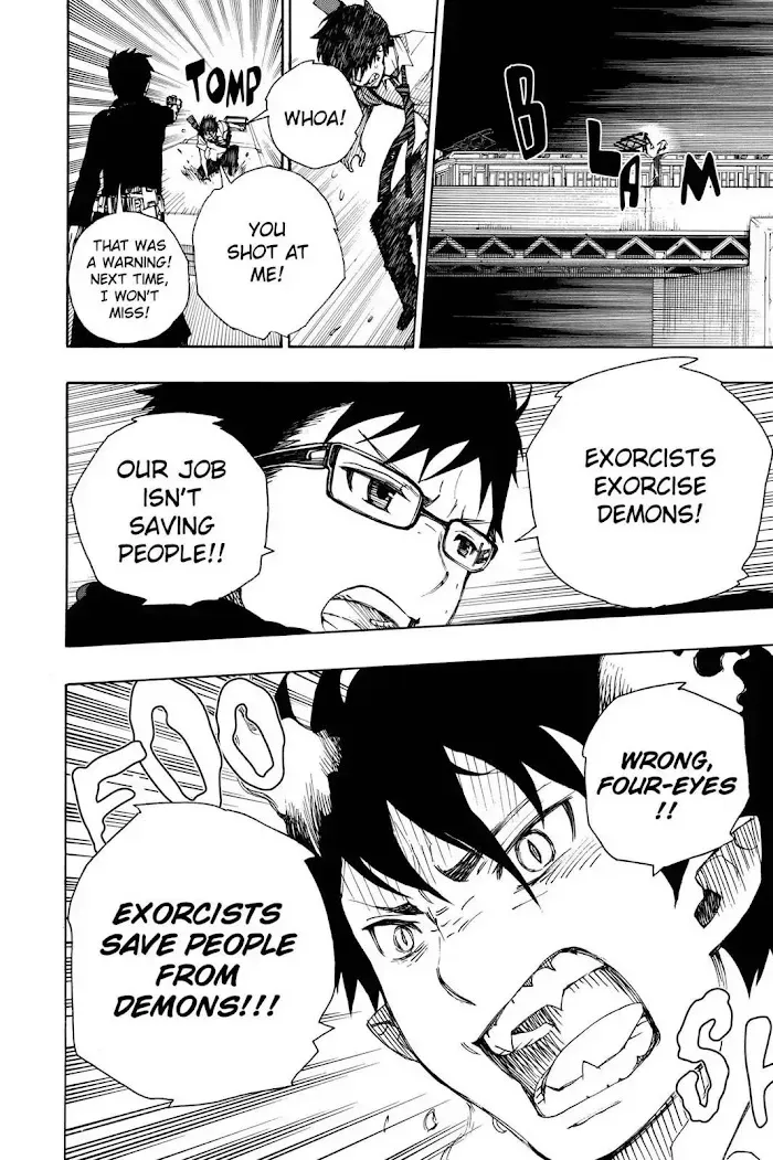 Blue Exorcist Chapter 1.2 page 22 - 