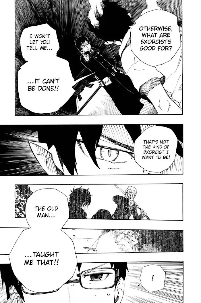 Blue Exorcist Chapter 1.2 page 23 - 