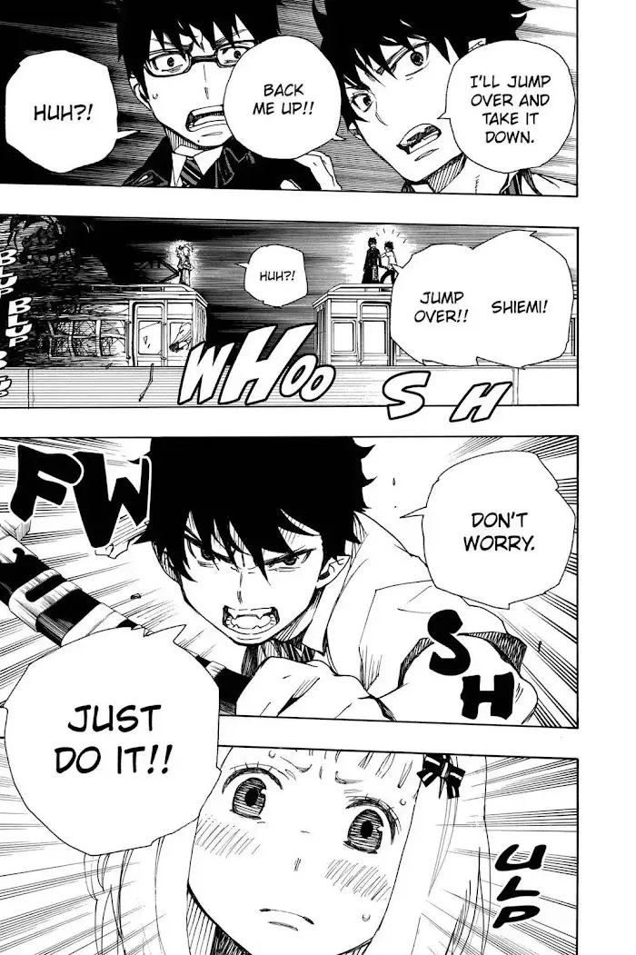 Blue Exorcist Chapter 1.2 page 27 - 