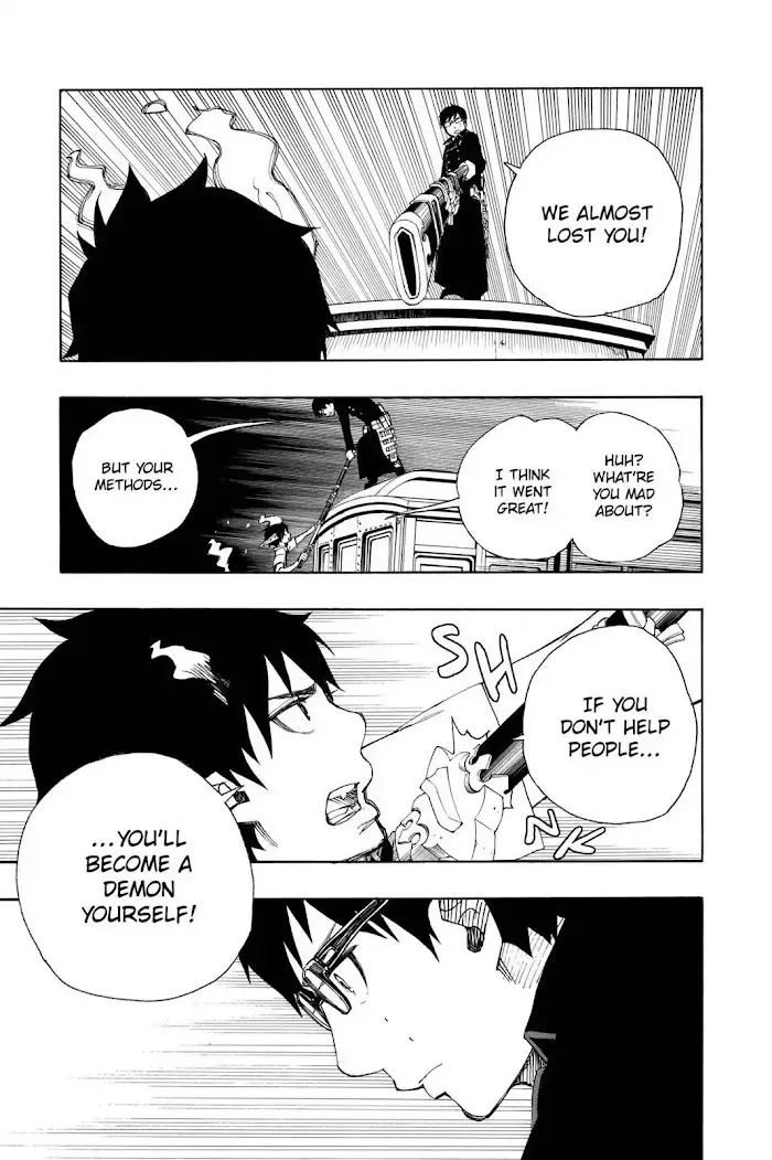 Blue Exorcist Chapter 1.2 page 30 - 