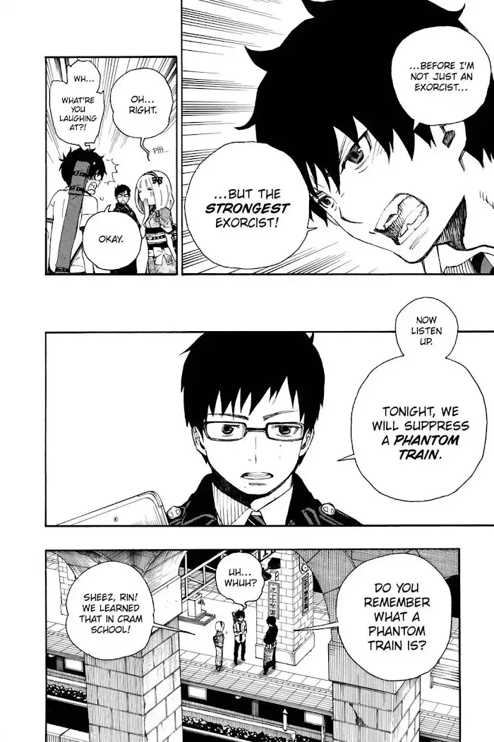 Blue Exorcist Chapter 1.2 page 8 - 