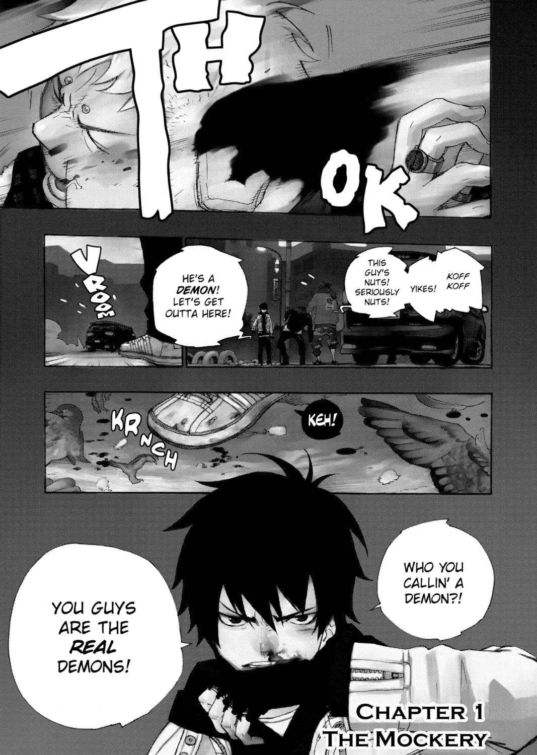 Blue Exorcist Chapter 1 page 1 - 