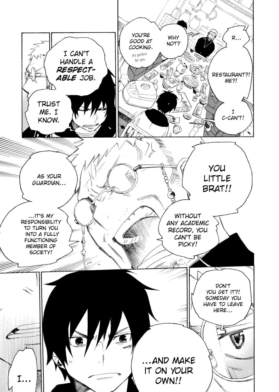 Blue Exorcist Chapter 1 page 11 - 