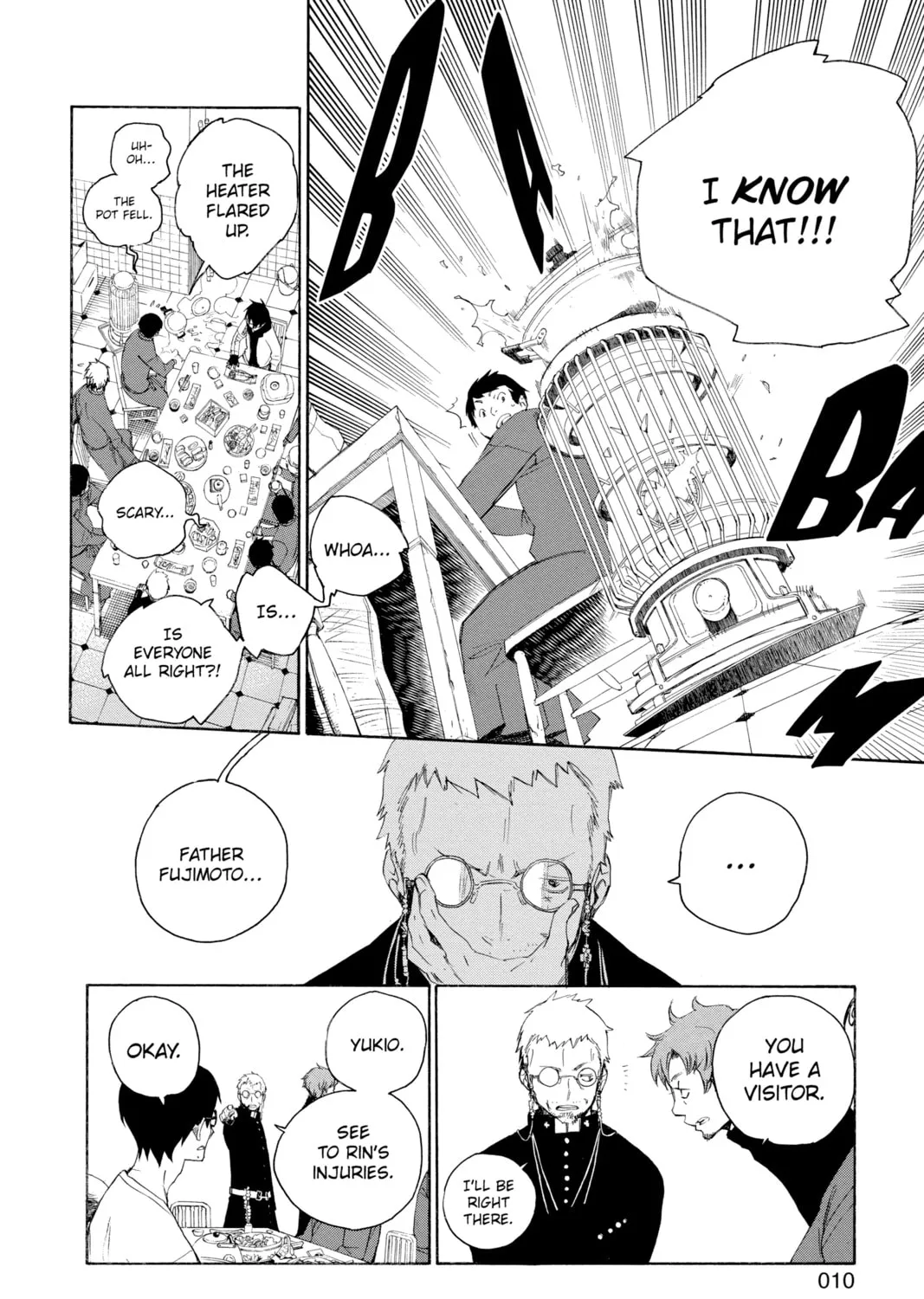 Blue Exorcist Chapter 1 page 13 - 