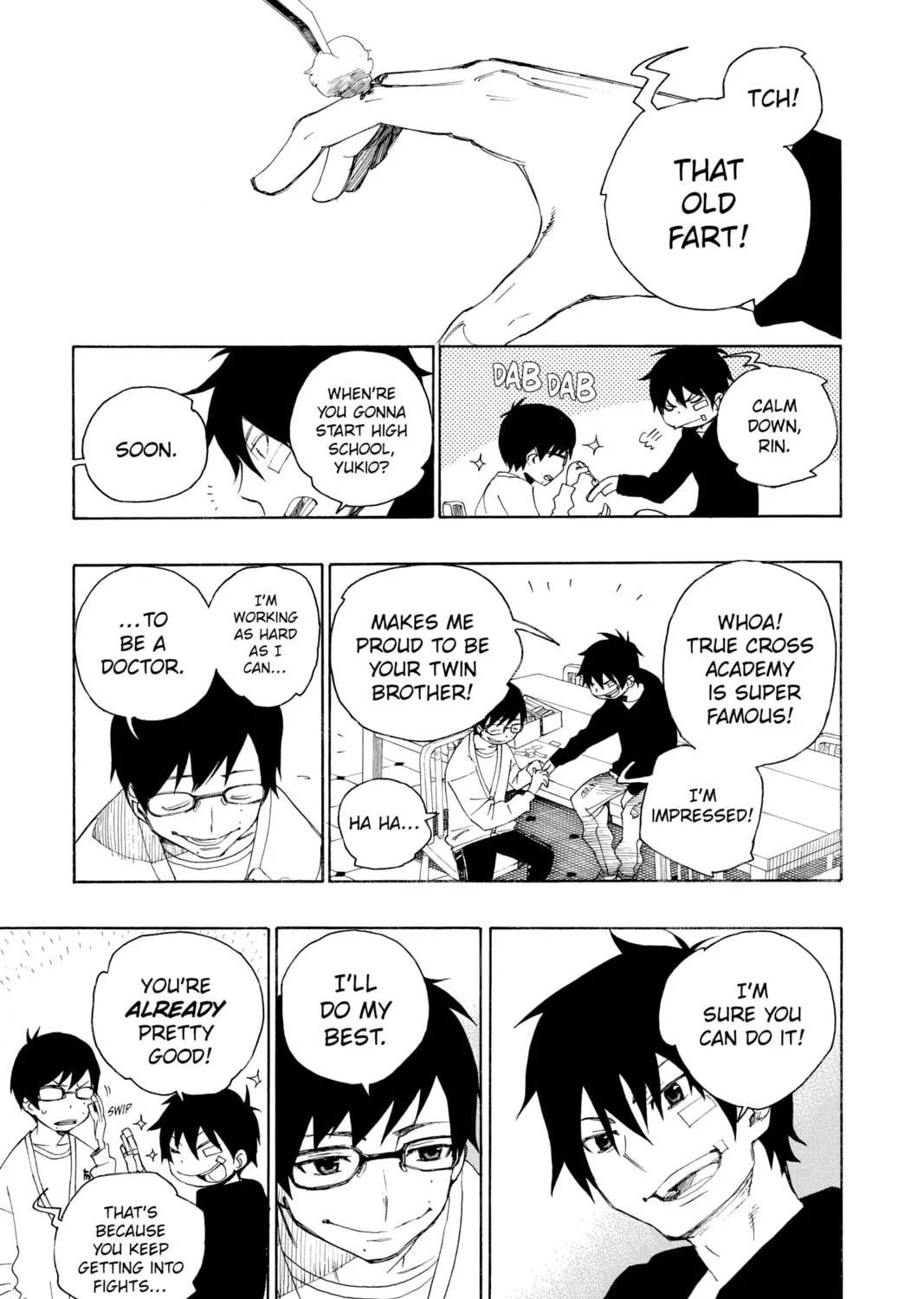 Blue Exorcist Chapter 1 page 15 - 