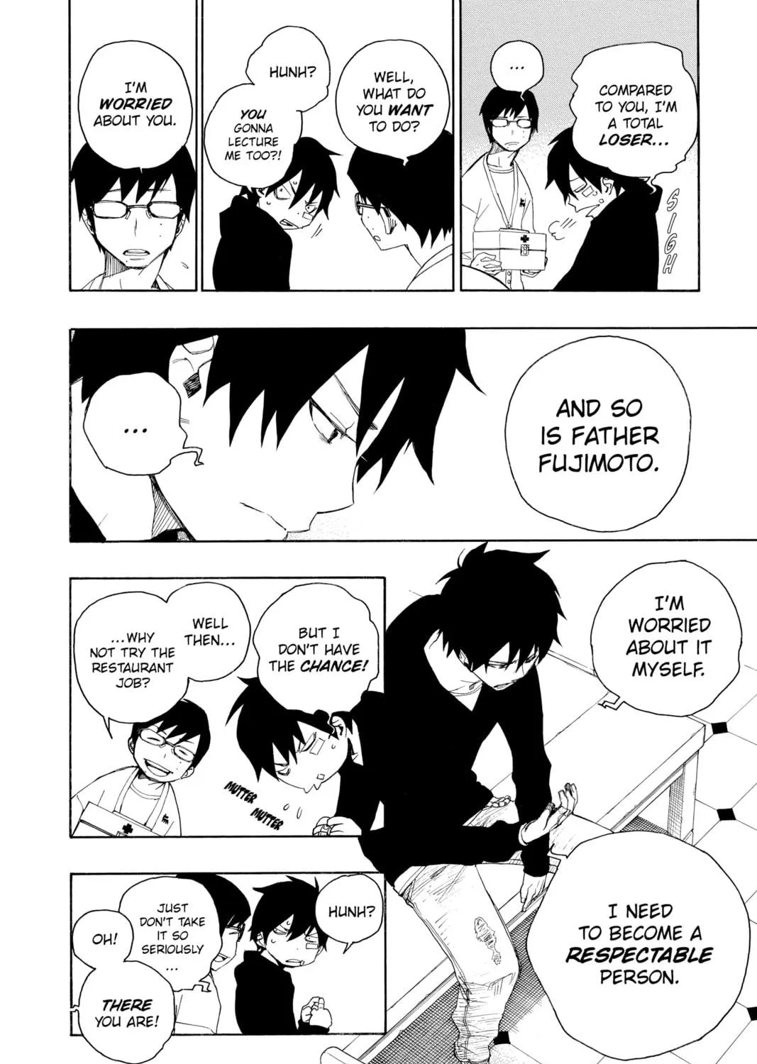 Blue Exorcist Chapter 1 page 17 - 