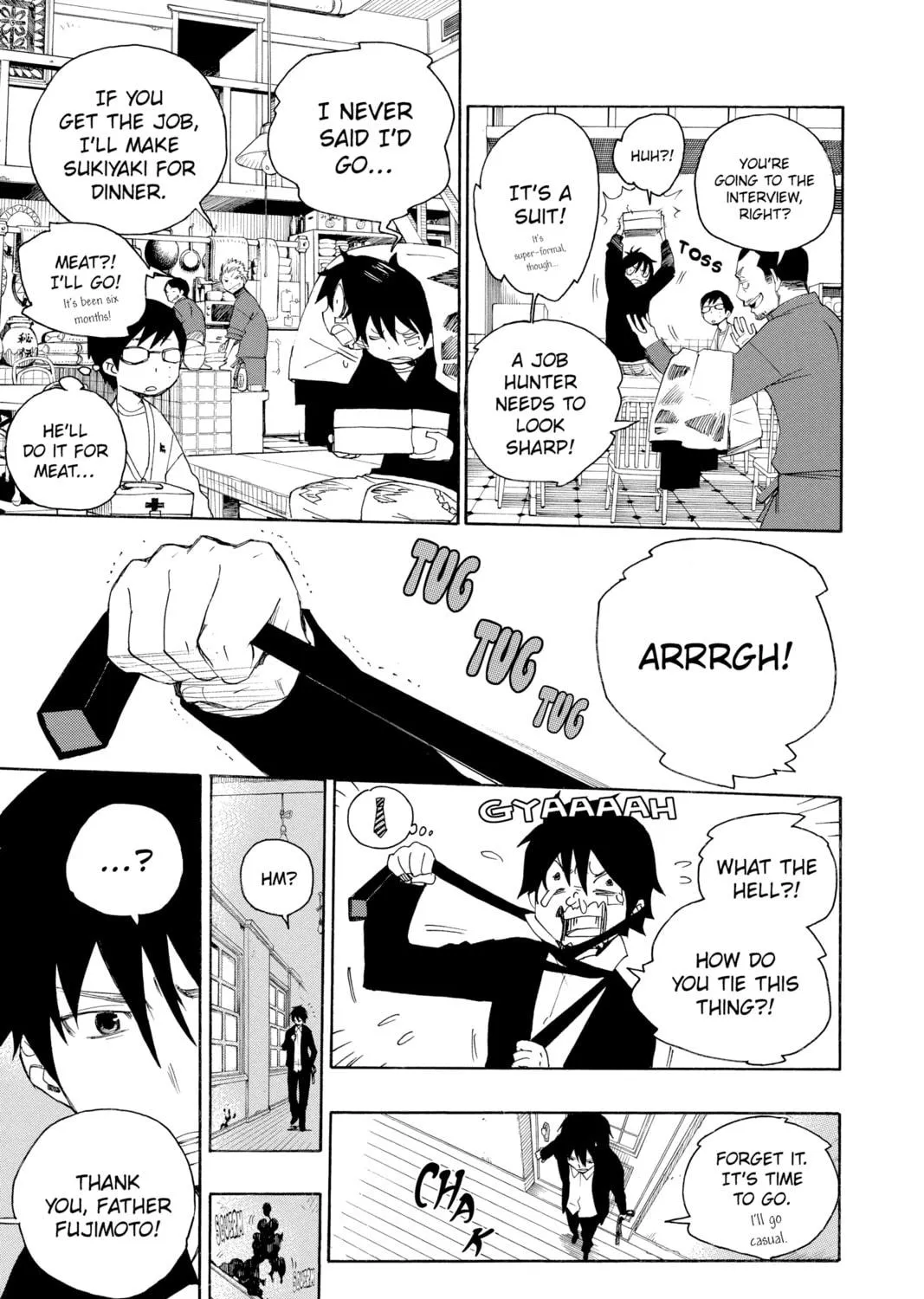 Blue Exorcist Chapter 1 page 19 - 