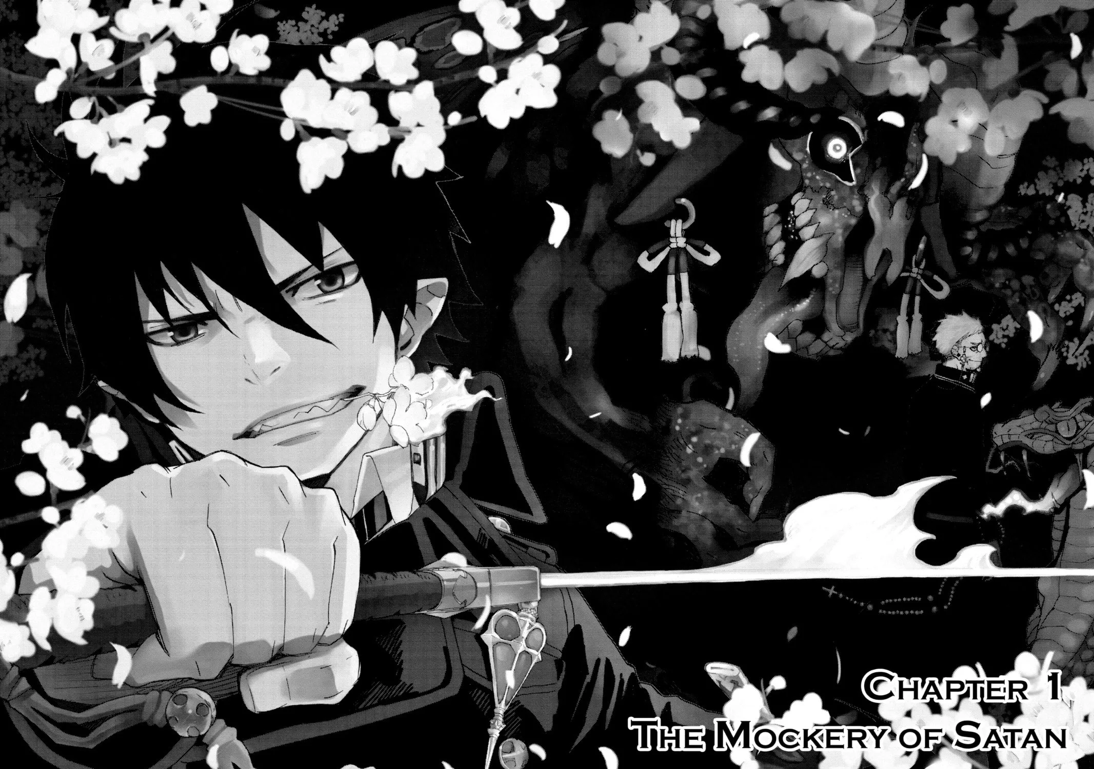 Blue Exorcist Chapter 1 page 3 - 