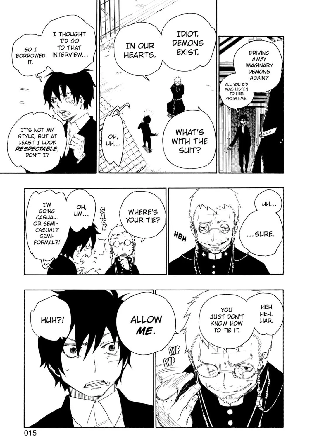 Blue Exorcist Chapter 1 page 23 - 