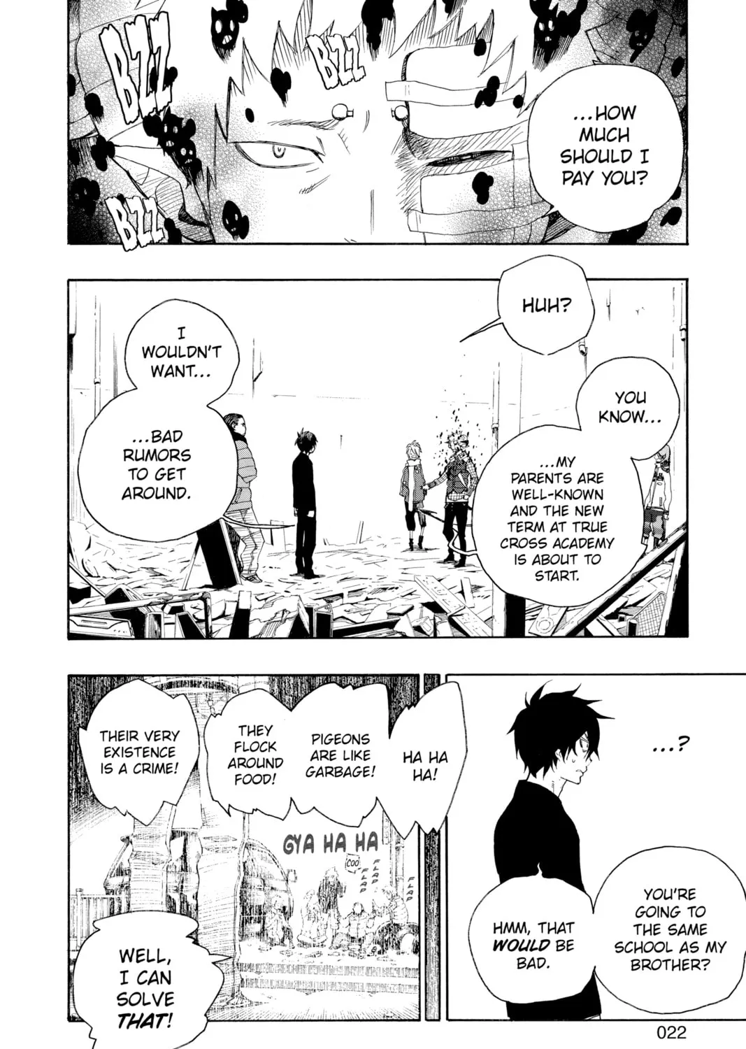 Blue Exorcist Chapter 1 page 37 - 