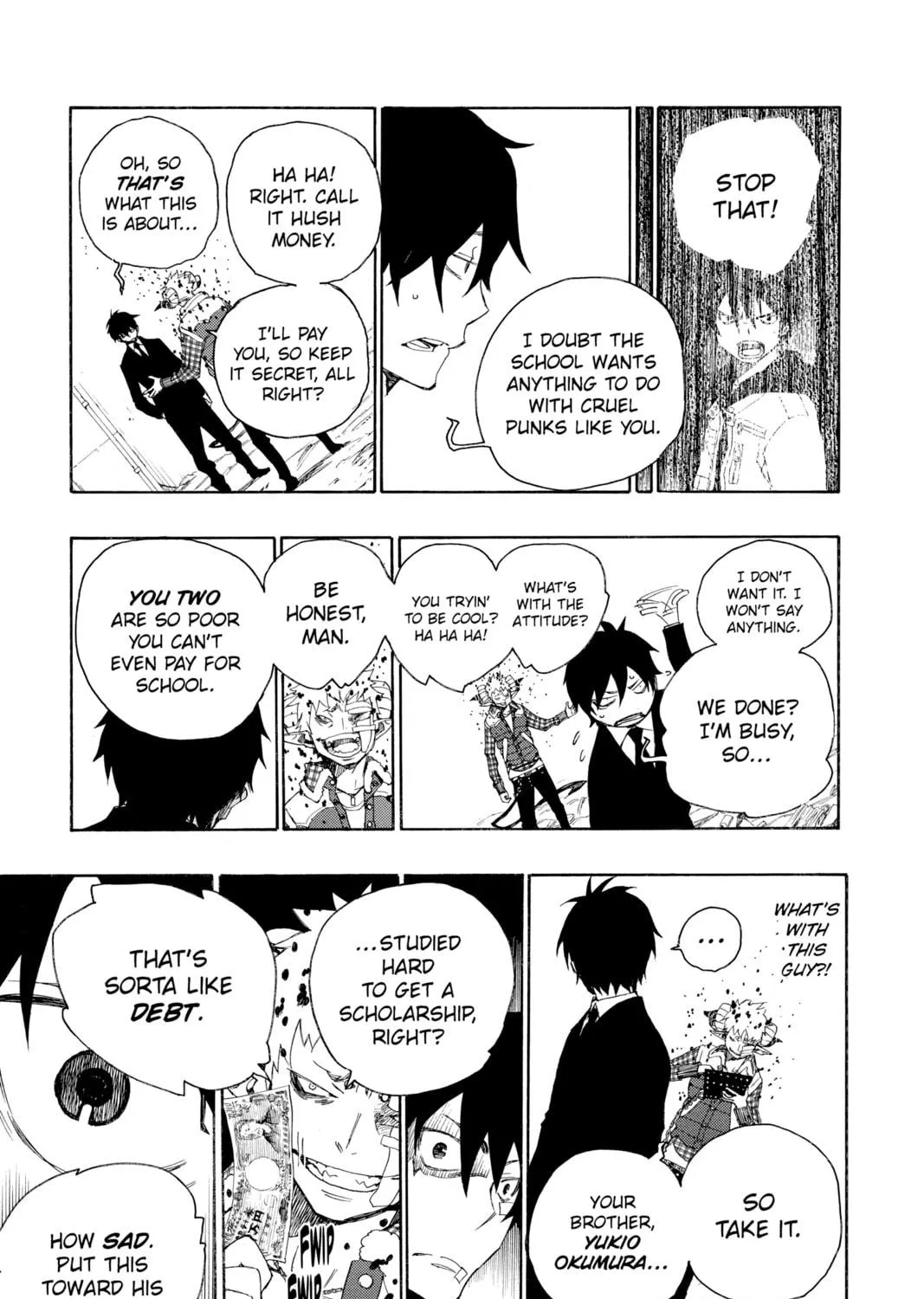 Blue Exorcist Chapter 1 page 39 - 