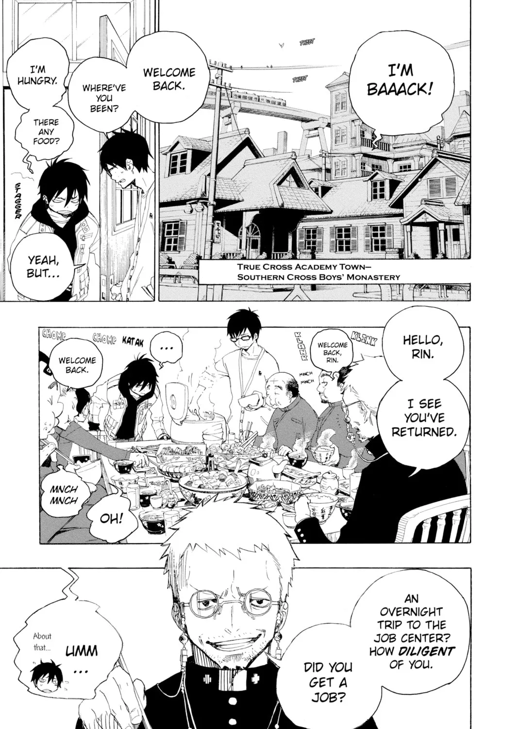 Blue Exorcist Chapter 1 page 7 - 