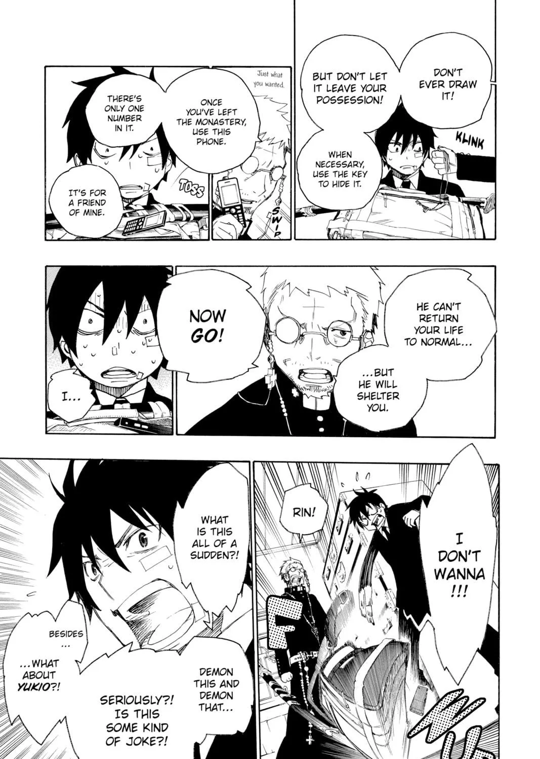 Blue Exorcist Chapter 1 page 71 - 
