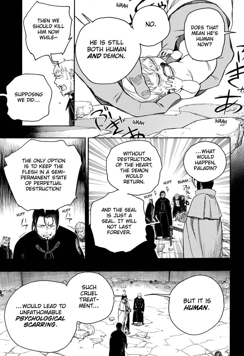 Blue Exorcist Chapter 116.1 page 16 - 
