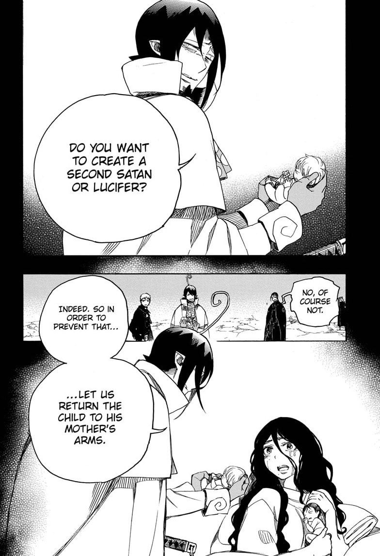 Blue Exorcist Chapter 116.1 page 17 - 