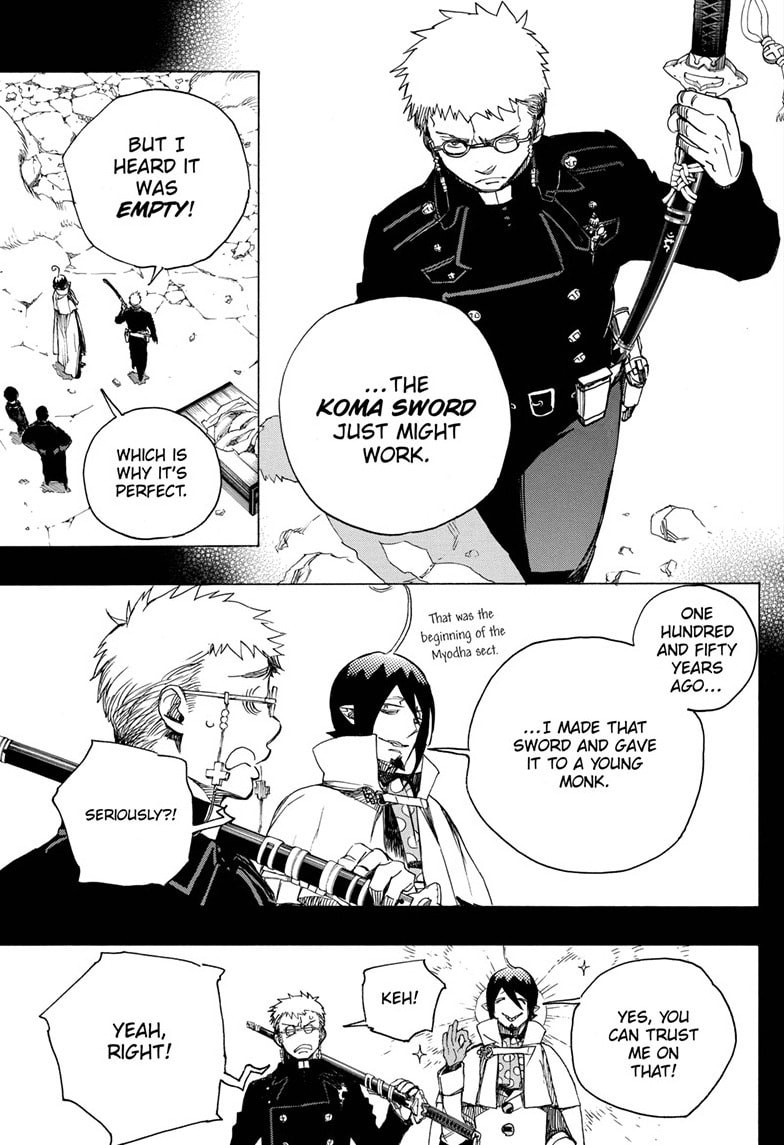 Blue Exorcist Chapter 116.1 page 3 - 