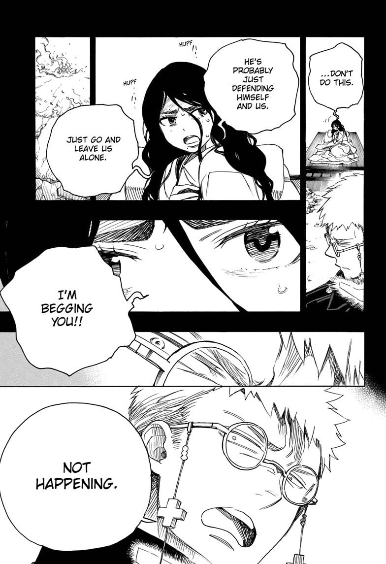 Blue Exorcist Chapter 116.1 page 5 - 